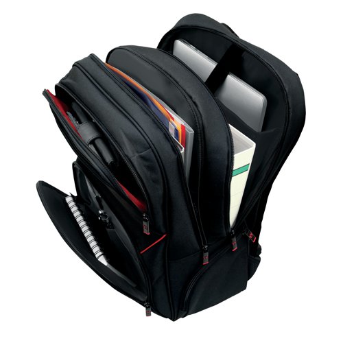 Monolith Lightweight Laptop Backpack W345xD170xH350mm Black 3205 HM32050 Buy online at Office 5Star or contact us Tel 01594 810081 for assistance
