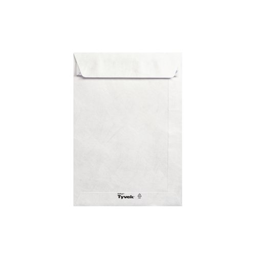 The unique fibre structure of Tyvek security envelopes, developed by DuPont, is tear and water resistant for extra security during transit. The envelopes also feature an extra strong hot melt peel and seal closure and are lightweight to help keep postage costs down. These C5 envelopes measure 229 x 162mm and are 100% recyclable. This pack contains 100 envelopes.