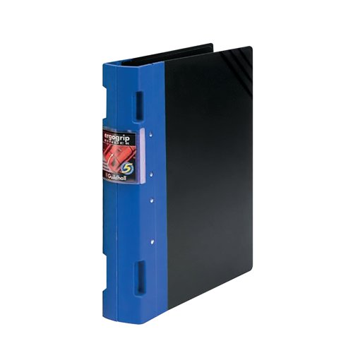 Guildhall GL Ergogrip 2 Ring Binder A4 Blue (Pack of 2) 4509 GH4509 Buy online at Office 5Star or contact us Tel 01594 810081 for assistance