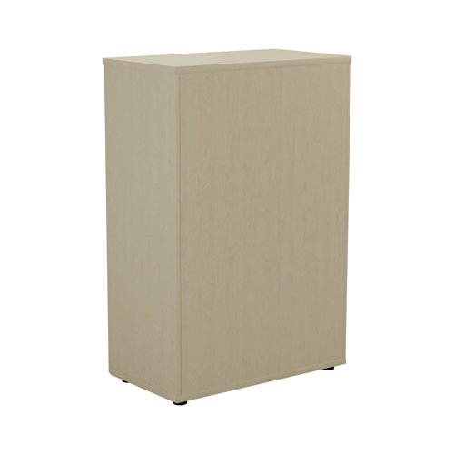 Jemini Wooden Cupboard 800x450x1200mm Maple KF810254 - VOW - KF810254 - McArdle Computer and Office Supplies