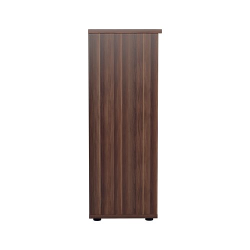 Jemini Wooden Bookcase 800x450x1200mm Dark Walnut KF810339 VOW