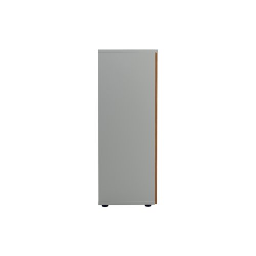 Jemini Wooden Cupboard 800x450x1600mm White/Nova Oak KF810490 - KF810490