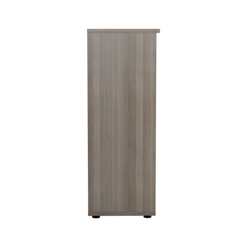 Jemini Wooden Bookcase 800x450x1600mm Grey Oak KF810513
