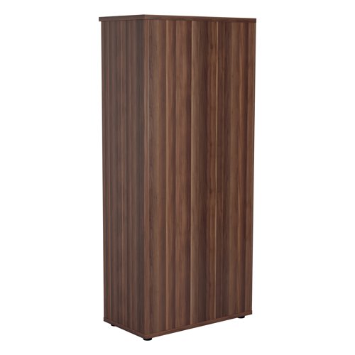 Jemini Wooden Bookcase 800x450x1800mm Dark Walnut KF810988 Bookcases KF810988