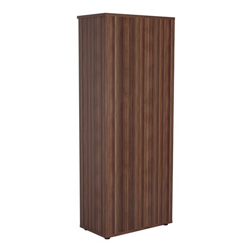 Jemini Wooden Bookcase 800x450x2000mm Dark Walnut KF811152 VOW