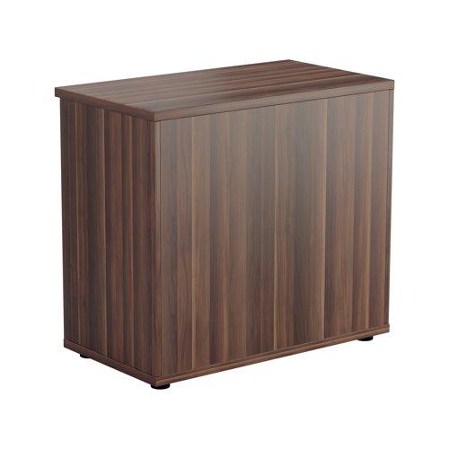 Jemini Wooden Bookcase 800x450x730mm Dark Walnut KF811329 VOW
