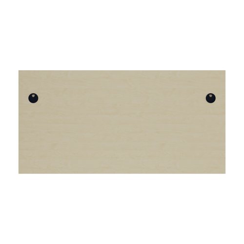 Jemini Rectangular Panel End Desk 1200x800x730mm Maple KF804383