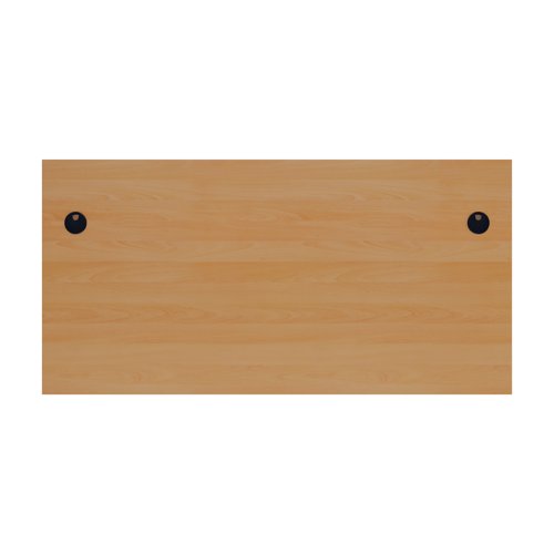 Jemini Rectangular Panel End Desk 1800x800x730mm Beech KF804529