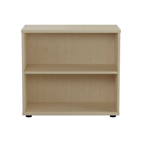 Jemini Wooden Bookcase 800x450x730mm Maple KF811343 Bookcases KF811343