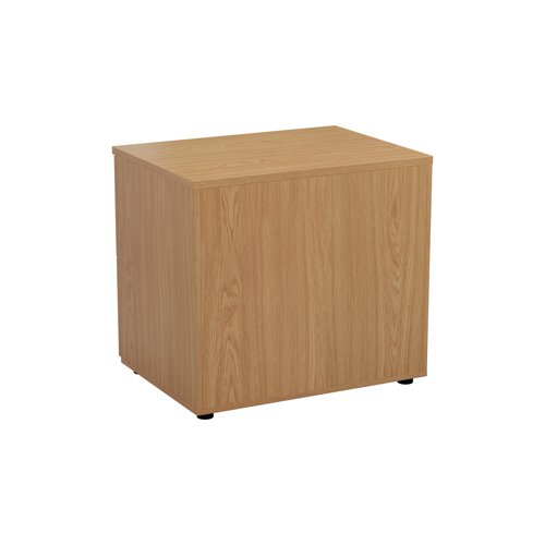 KF71529 Jemini 2 Drawer Desk Side Filing Cabinet 800x600x730mm Nova Oak KF71529