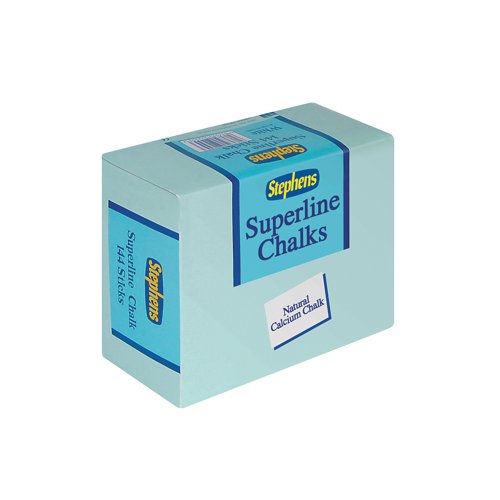 RS522553 Stephens Tapered Chalk Stick White (Pack of 144) RS522553