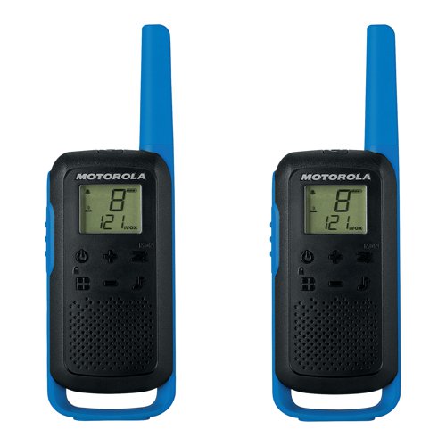 Motorola T62 Twin Pack BP00810LDRMAW 2 Way Radios MR00731