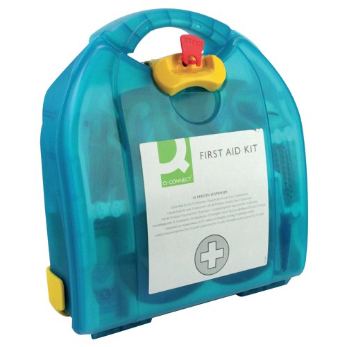 Q-Connect 10 Person First Aid Kit 1002451 - VOW - KF00575 - McArdle Computer and Office Supplies