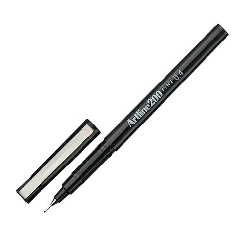 Artline 200 Fineliner Pen Fine Black (Pack of 12) A2001 AR83025 Buy online at Office 5Star or contact us Tel 01594 810081 for assistance
