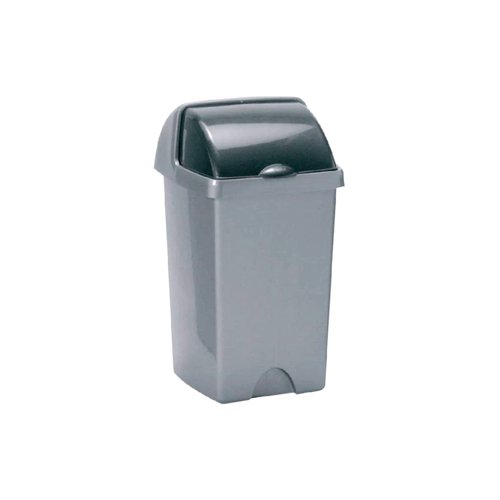 AG05900 | Fit an Addis Roll Top Bin Lid (510694) on top of the Addis 25 Litre Bin Base (510711, sold separately) for a sturdy and compact bin suitable for the home or office. Made from durable plastic that's easy to wipe clean, the lid rolls back for easy access to the bin and, unlike lift top designs, can be comfortably used beneath a desk. Combine with the base for a neat, modern-styled bin that suits any environment.