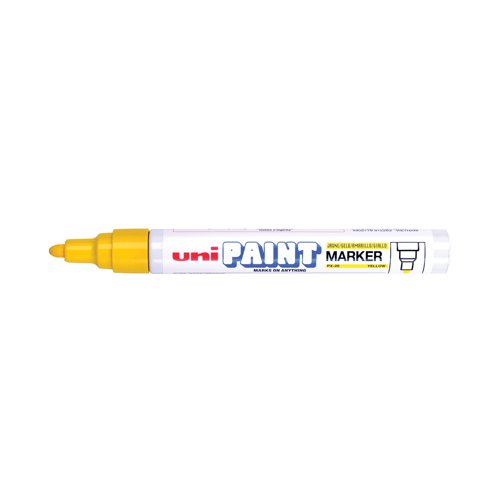 Unipaint PX-20 Paint Marker Medium Bullet Yellow (Pack of 12) 545509000 - Mitsubishi Pencil Company - MI45508 - McArdle Computer and Office Supplies