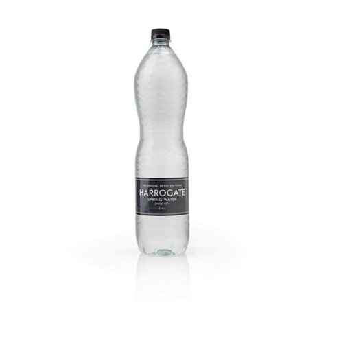 Harrogate Still Spring Water 1.5L Plastic Bottle P150121S (Pack of 12) P150121S - HSW35117