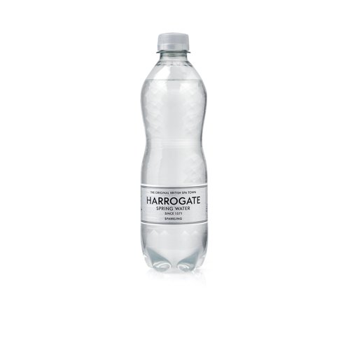 Harrogate Sparkling Spring Water 500ml Plastic Bottle (Pack of 24) G750121S