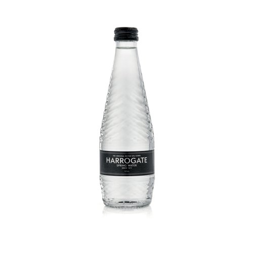 For over 400 years the spa town of Harrogate has been renowned for the unique quality of its water. Bottled straight from the spring on Harlow Hill near Harrogate, the water is naturally rich in magnesium and calcium with low sodium levels, giving a perfect balance of purity and taste. This pack contains 24 330ml glass bottles.