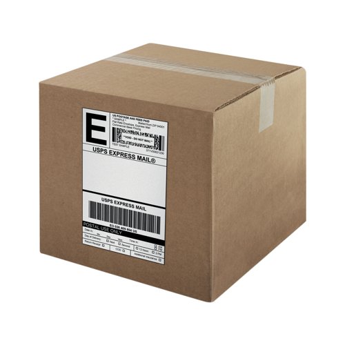 This roll of shipping labels is suitable for high-speed use with all Dymo LabelWriter printers. Printing anything from a single label to the entire roll at once with the efficient thermal print mechanism and no is ink required. The self-adhesive backing makes it easy to secure labels to almost any surface and are extra large for bigger envelopes and packages. This pack contains 220 high quality paper labels.