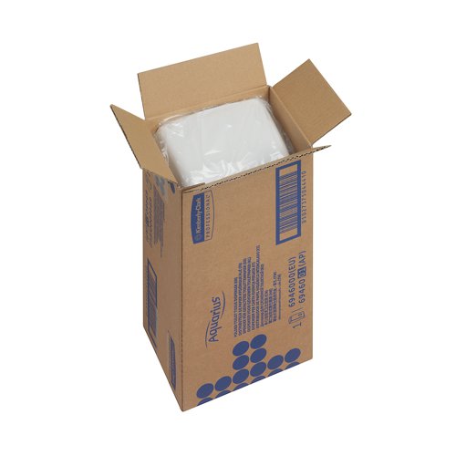 Aquarius Bulk Pack Toilet Tissue Dispenser White 6946 - KC01181