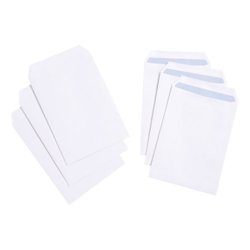 5 Star Value Envelope C5 Pocket Self Seal 90gsm White (Pack of 500)