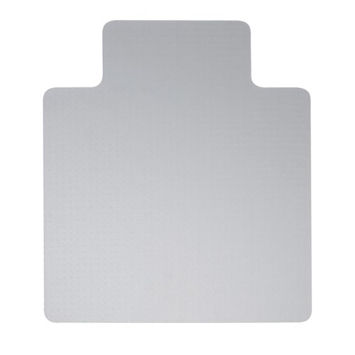 5 Star Office Chair Mat Hard Floors PVC Lipped 1150x1340mm Clear/Transparent