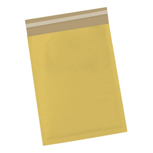 5 Star Office Bubble Lined Bags Peel and Seal No5 260x345mm Gold (Pack of 50)