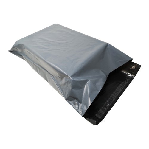 Durable Recycled Grey Polythene Mailing Bags.