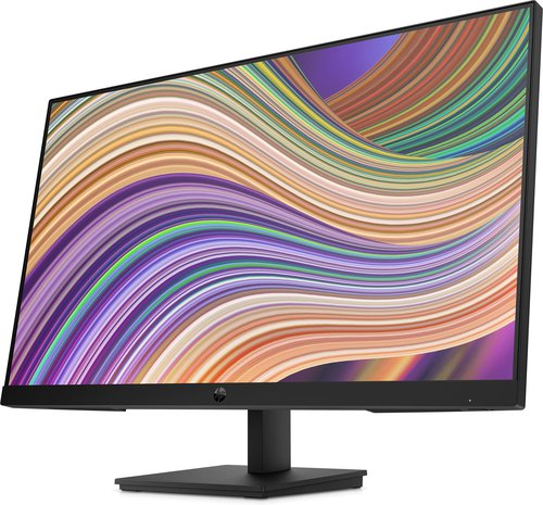 Expand your view and your productivity with this 27 inch diagonal, FHD monitor when you are working from home or at the office. This sleek, sizeable monitor makes hybrid work easy and complete via a crisp, smooth screen and simple design, so you can do more everyday.