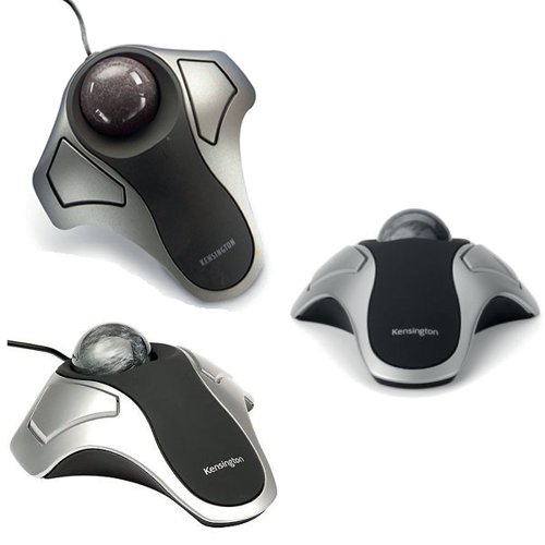 The Kensington Orbit Optical Trackball offers precision clicking at the touch of a finger, even on desks where space is at a premium. The ambidextrous design and simple two-button interface make it easy for anyone to discover the benefits of a trackball. The compact footprint is perfect for cramped desks where a mouse is difficult to use. Free Kensington TrackballWorks software lets you customise the buttons and pointer speed to personalise your work environment.
