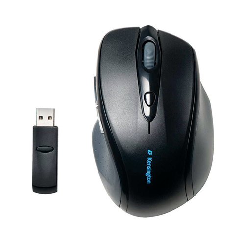 Kensington Pro Fit Wireless Full-Size Mouse Black K72370EU AC30508 Buy online at Office 5Star or contact us Tel 01594 810081 for assistance