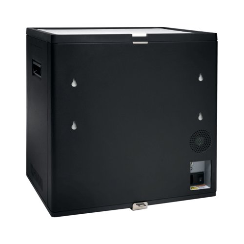 With more tablets in schools, businesses and the home, the Kensington Charge and Sync cabinet provides an ideal solution to store and charge these devices. With space for up to 10 tablets, including iPad, Galaxy Tab, Kindle and many more, this cabinet provides a space saving alternative to many wires and plugs. The adjustable drawers enable the cabinet to be quickly configured to behold different devices and up to 3 cabinets can be stacked together. Protected in a rugged case, the tamper resistant front door and customised key access provide additional security. The cabinet also includes a mounting plate to keep it in place.
