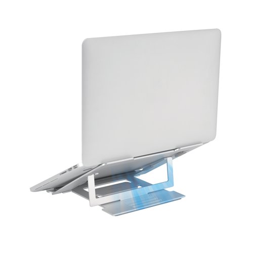 Kensington Easy Riser Laptop Riser Height Adjustable Aluminium K50417WW AC50417 Buy online at Office 5Star or contact us Tel 01594 810081 for assistance