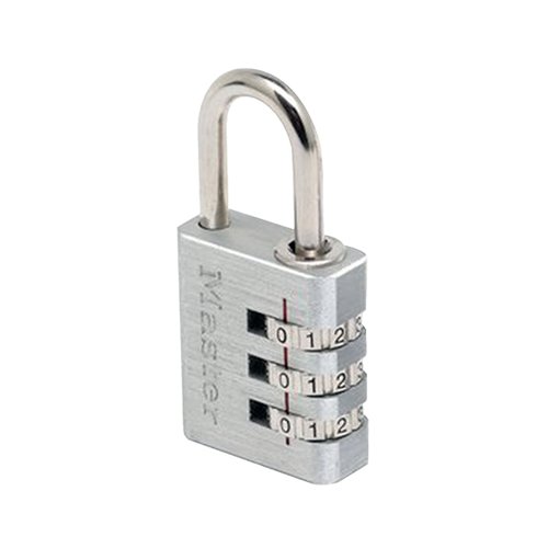 Master Lock Aluminium Combination Padlock 30mm 630EURD AC93196