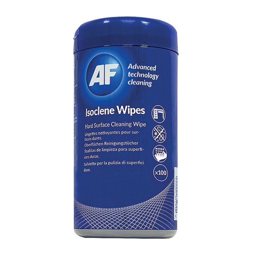 AF Isoclene Bactericidal Wipes Tub (Pack of 100) AISW100