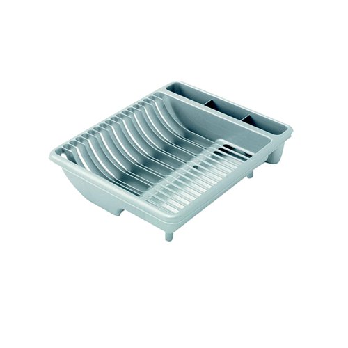 Addis Draining Rack 380x480x110mm Metallic Grey 510815 Washing Up Products AG05894