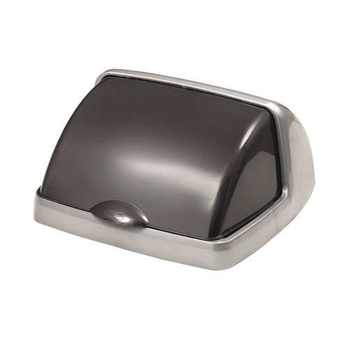 AG05910 | Fit an Addis Roll Top Bin Lid (510738) on top of the Addis 50 Litre Bin Base (504235, sold separately) for a sturdy and compact bin suitable for the home or office. Made durable plastic that's easy to wipe clean, the lid rolls back for easy access to the bin and, unlike lift top designs, can be comfortably used beneath a desk. Combine with the base for a neat, modern-styled bin that suits any environment.