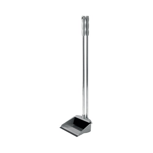 Addis Long Handled Dustpan and Brush Set Metallic 501043 - Addis Group Ltd - AG10007 - McArdle Computer and Office Supplies