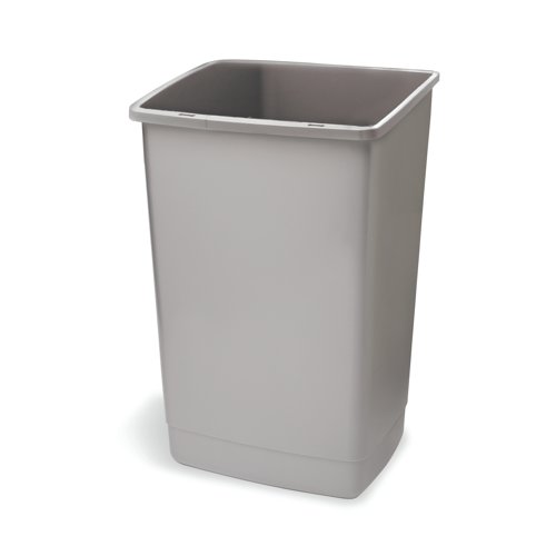 AG11799 | This plastic bin base forms part of the Addis 60 Litre Flip Top Bin. Combine with the flip top bin lid AG11797 to form the complete unit. The plastic construction is sturdy and wipes clean easily for hygienic use. This bin base comes in a Metallic Grey finish.