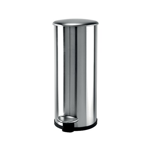 AG12929 Addis Stainless Steel Soft Close Pedal Bin 30 Litre 518017