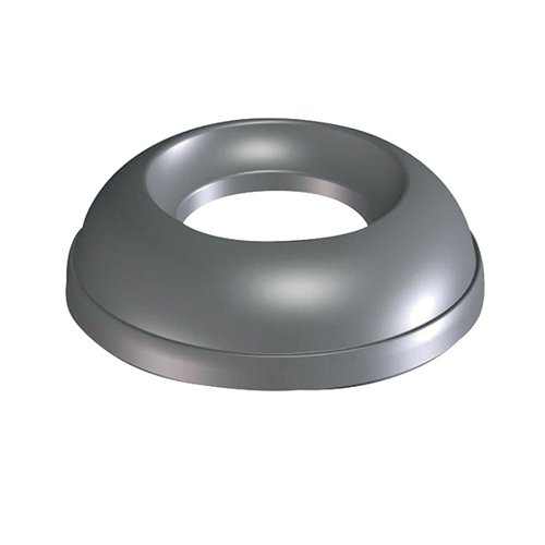 Addis Lid For Open Top 50 Litre Bin Grey Metallic 512875 - AG13973