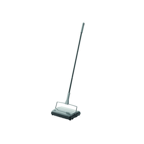 Addis Multi Surface Floor Sweeper Metallic (Large capacity bin for collecting dirt and dust) 515801