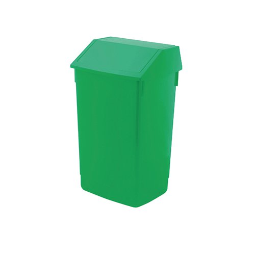 Addis Fliptop Bin 60 Litre Green AG813422 AG813422 Buy online at Office 5Star or contact us Tel 01594 810081 for assistance