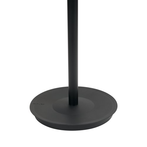Alba Festival Coat Stand 350x350x1870mm Black PMFESTN ALB00865 Buy online at Office 5Star or contact us Tel 01594 810081 for assistance