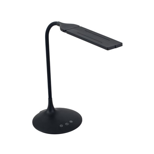 Alba Nomad Two Head Desk Lamp Black LEDTWIN N ALB01578