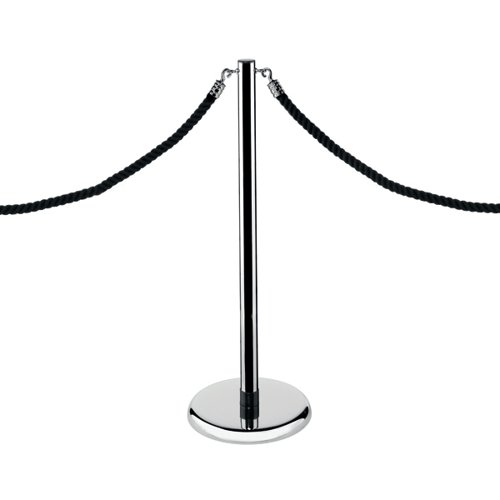 Economy Rope Stand Chrome RS-CL-CH-SET