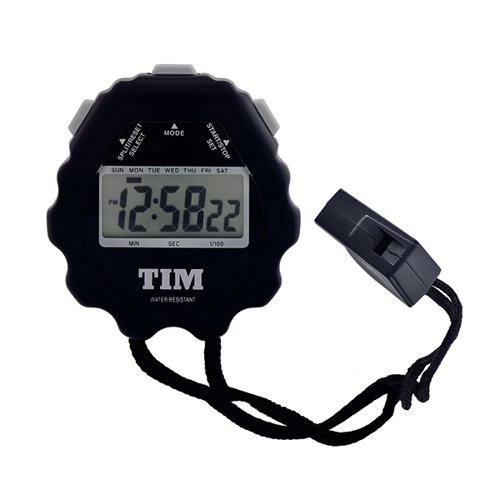 Acctim Olympus Stopwatch with Whistle Black TIM902B