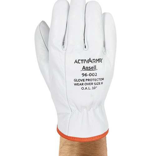 Ansell Low Voltage Leather Premium Goat Skin Glove Protector ANS09670 Buy online at Office 5Star or contact us Tel 01594 810081 for assistance