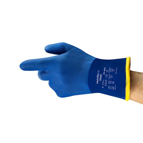 Ansell Alphatec Gloves (Pack of 6) Blue L